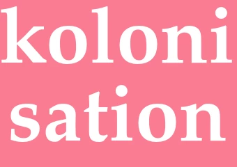 Synonym kolonisation