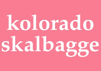 Synonym koloradoskalbagge