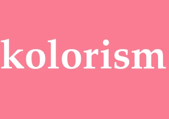 Synonym kolorism