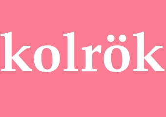 Synonym kolrök