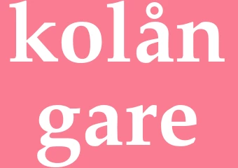 Synonym kolångare