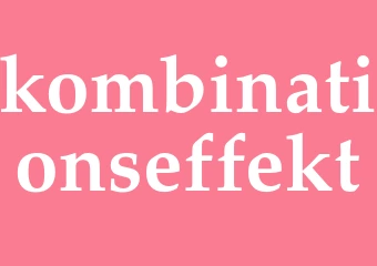 Synonym kombinationseffekt