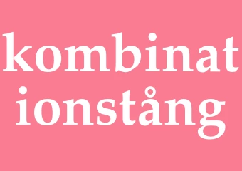 Synonym kombinationstång