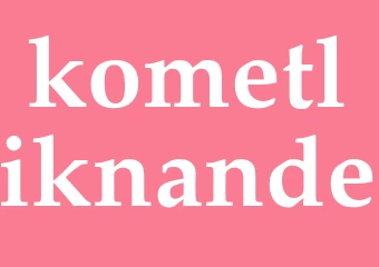 Synonym kometliknande