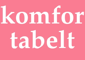 Synonym komfortabelt