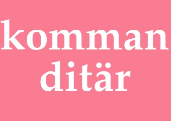 Synonym kommanditär