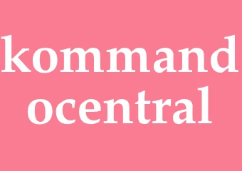 Synonym kommandocentral