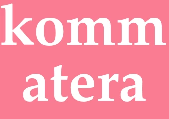 Synonym kommatera