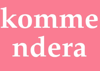 Synonym kommendera