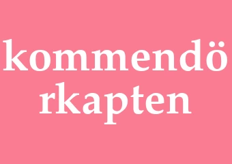 Synonym kommendörkapten