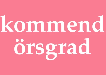 Synonym kommendörsgrad