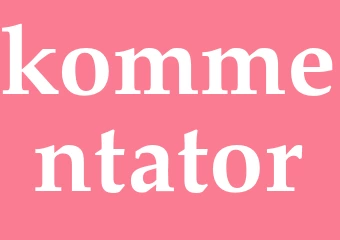 Synonym kommentator