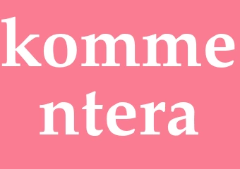 Synonym kommentera