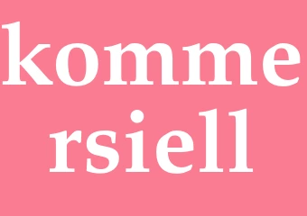 Synonym kommersiell