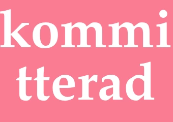 Synonym kommitterad
