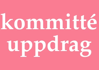 Synonym kommittéuppdrag