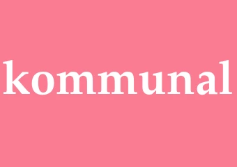 Synonym kommunal