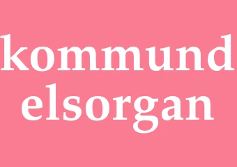 Synonym kommundelsorgan