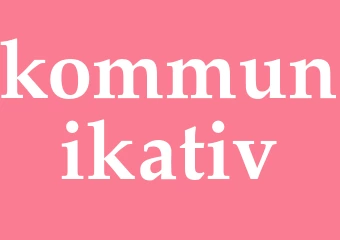 Synonym kommunikativ