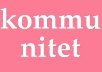 Synonym kommunitet