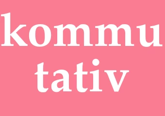 Synonym kommutativ