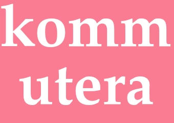 Synonym kommutera