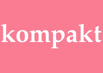 Synonym kompakt