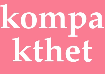 Synonym kompakthet