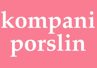 Synonym kompaniporslin