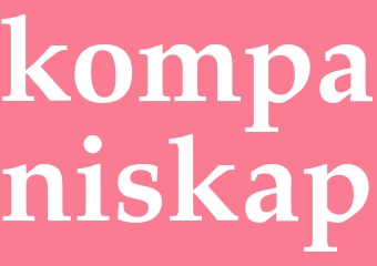 Synonym kompaniskap