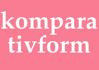 Synonym komparativform