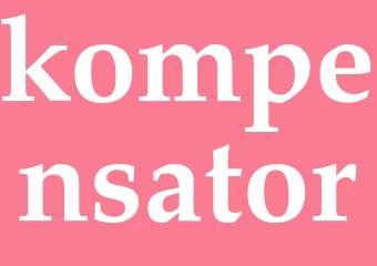 Synonym kompensator