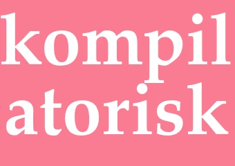 Synonym kompilatorisk