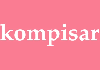 Synonym kompisar