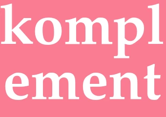 Synonym komplement