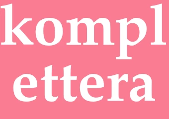 Synonym komplettera
