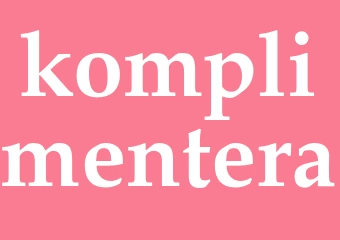 Synonym komplimentera