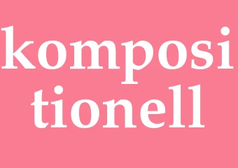 Synonym kompositionell