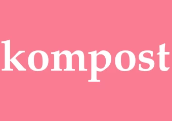 Synonym kompost