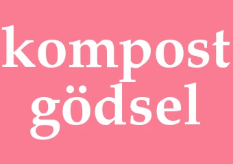 Synonym kompostgödsel