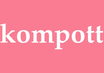 Synonym kompott