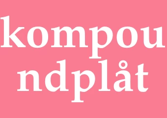 Synonym kompoundplåt