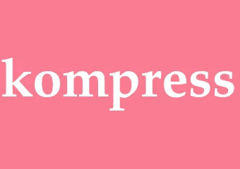 Synonym kompress