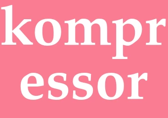 Synonym kompressor
