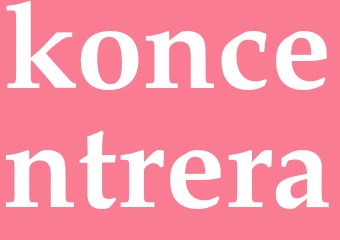Synonym koncentrera