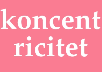 Synonym koncentricitet