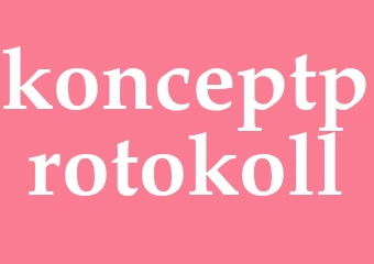 Synonym konceptprotokoll