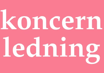 Synonym koncernledning