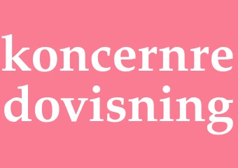 Synonym koncernredovisning