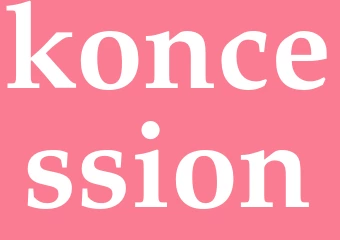 Synonym koncession